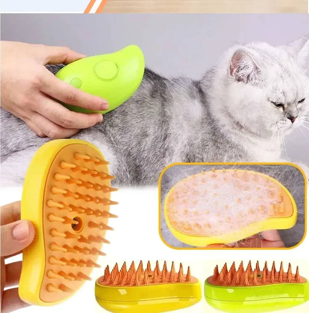 Electric Steam Pet Brush